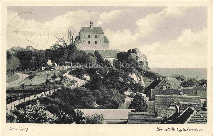 Havelberg Stendal Sachsen-Anhalt Dom mit Burggrafenstein