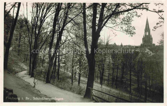 FREIBURG Breisgau BW Schlossberganlagen