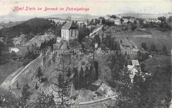 Amt Stein Berneck Bad Fichtelgebirge Bayern Panorama