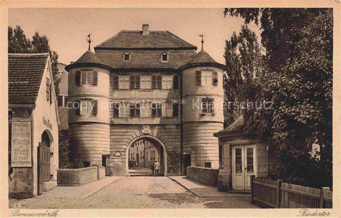 Donauwoerth Bayern Stadttor
