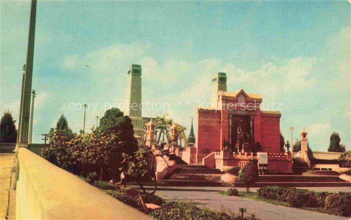 Bangkok Thailand State of King Rama I at Menorice Bridge