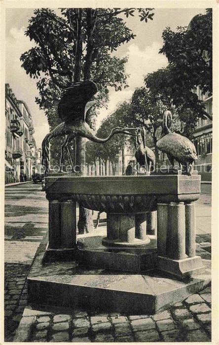 BADEN-BADEN BW Reiherbrunnen