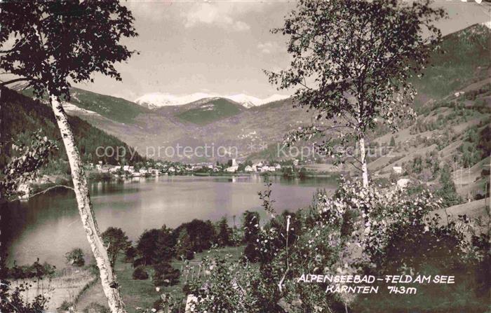 Feld am See Villach Kaernten AT Alpenseebad Panorama