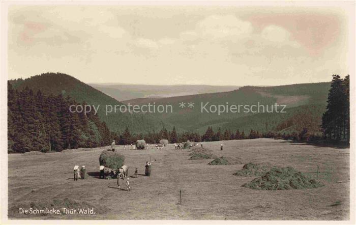 Schmuecke Gehlberg Thueringen Die Schmuecke Panorama