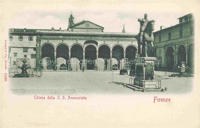 FIRENZE Florence Florenz Toscana IT Chiesa della ss Annunziata