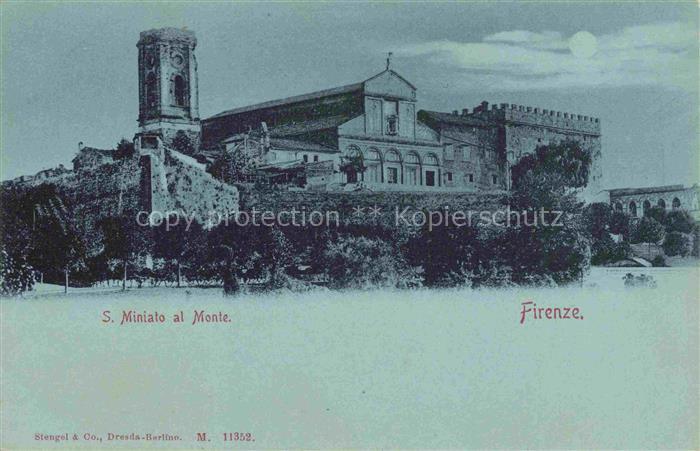 FIRENZE Florence Florenz Toscana IT San Miniato al Monte