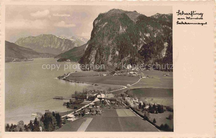 Scharfling St Lorenz Mondsee Voecklabruck Oberoesterreich AT am Mondsee Panorama