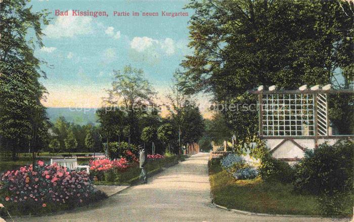 BAD KIssINGEN Partie im neuen Kurgarten
