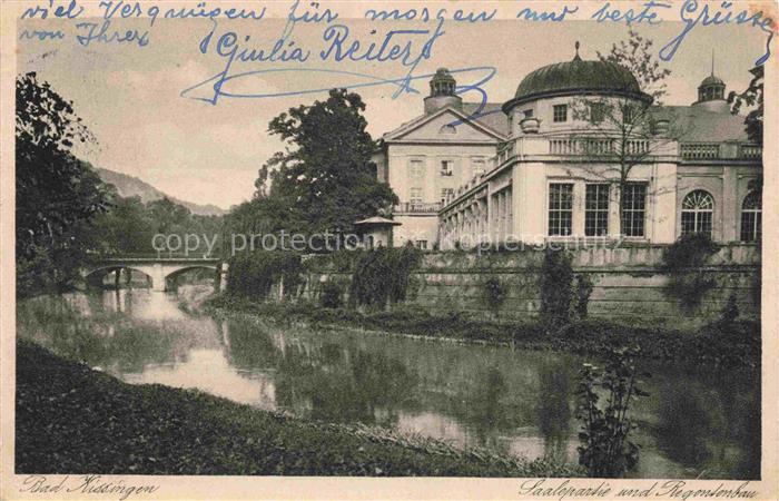 BAD KIssINGEN Saalepartie und Regentenbau