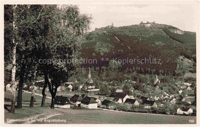 Erdmannsdorf Augustusburg Panorama