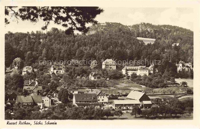 Rathen Saechsische Schweiz Panorama
