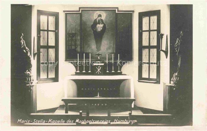 HAMBURG  CITY Maris Stella Kapelle des Raphaelsvereins Hamburg