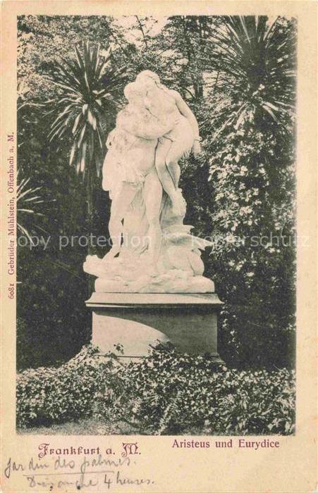 FRANKFURT AM MAIN Aristeus und Eurydice Skulptur