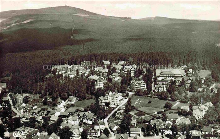 Braunlage Harz Fliegeraufnahme