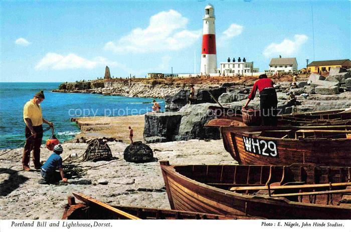 Dorset Devon Exeter UK Portland Bill and Lighthouse