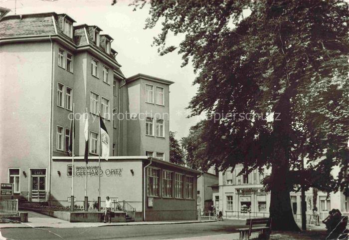 HERINGSDORF  Ostseebad Usedom FDGB Erholungsheim Gerhard Opitz