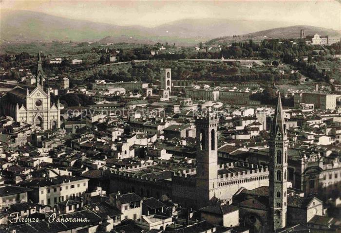 FIRENZE Florence Florenz Toscana IT Panorama