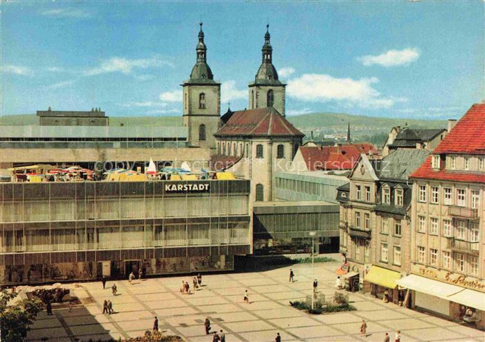 FULDA Hessen Universitaetsplatz Kirche