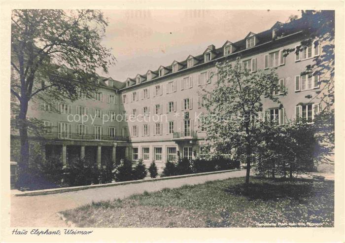 WEIMAR  Thueringen Haus Elephant