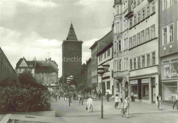 JENA  Thueringen Johannisstrasse mit Johannistor