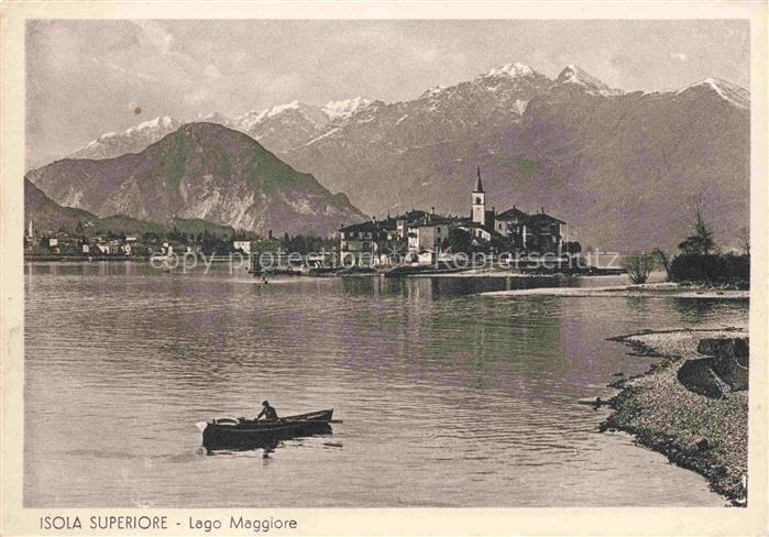 Isola Superiore Lago Maggiore Stresa IT Panorama