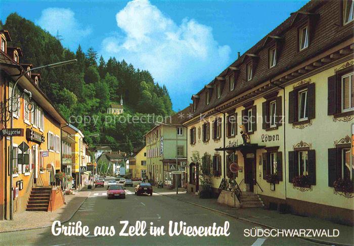 Zell Wiesental Dorfstrasse Hotel Loewen