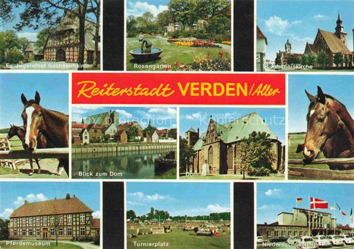 Verden Aller Ev Jugendhof Sachsenhain Rosengarten Johanniskirche Allerpartie Dom