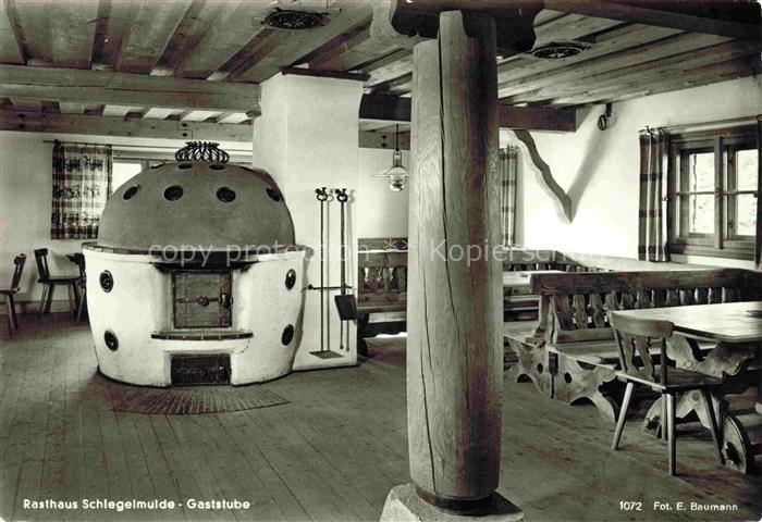 BAD REICHENHALL Predigtstuhlbahn Gipfelstation Gaststube