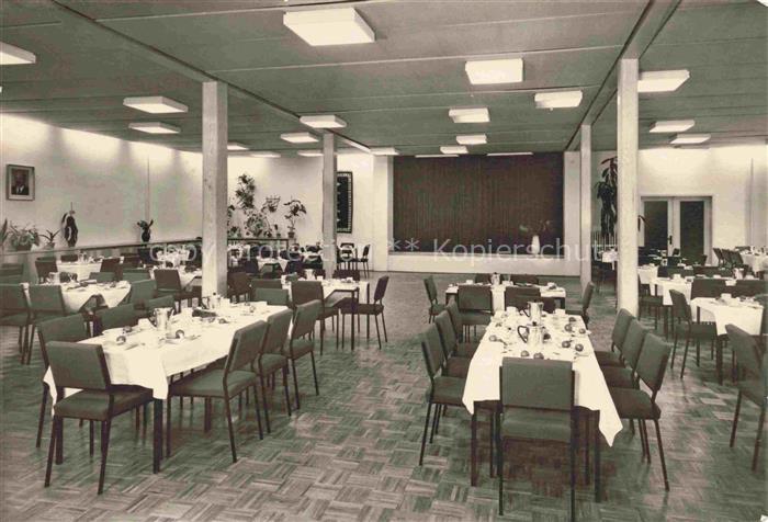 Wernigerode Harz FDGB Erholungsheim Roter Stern Speisesaal