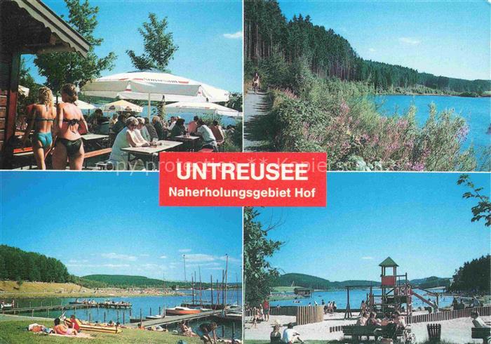 Untreusee HOF SAALE Bayern Terrasse Mole Strand Bad