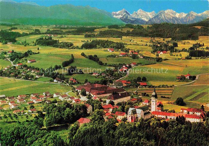 Rottenbuch Oberbayern Weilheim-Schongau Bayern Fliegeraufnahme mit Tiroler und A