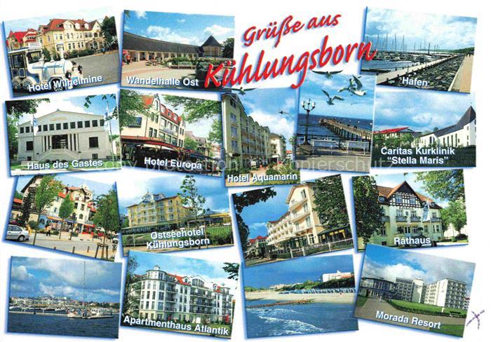 KueHLUNGSBORN Ostseebad Hotel Wilhelmine Haus des Gastes Wandelhalle Ost Hotel E