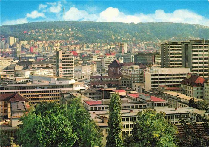 STUTTGART  CITY Stadtzentrum mit Fernsehturm