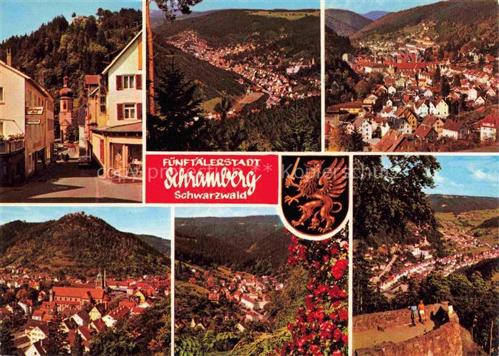 Schramberg BW Ortspartien Fuenftaelerstadt Fliegeraufnahmen