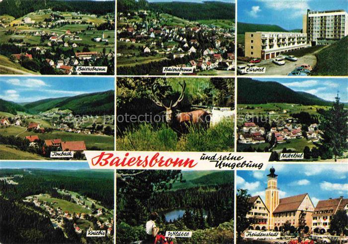 Baiersbronn Schwarzwald Panorama Baiersbronn Eurotel Tonbach Mitteltal Hirsch Kn