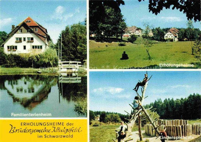 Koenigsfeld  Baden Schwarzwald BW Familienferienheim Erholungsheime der Bruederg