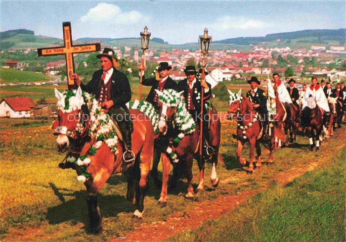 Koetzting Bad Bayern Pfingstritt und Festspiel am Pfingstmontag