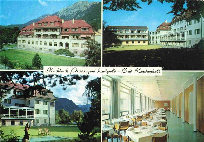 BAD REICHENHALL Kurklinik Prinzregent Luitpold Park Gastraum