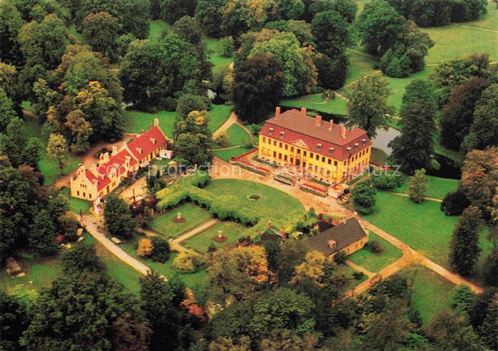 Branitz Cottbus Brandenburg Schloss und Park Branitz Fliegeraufnahme