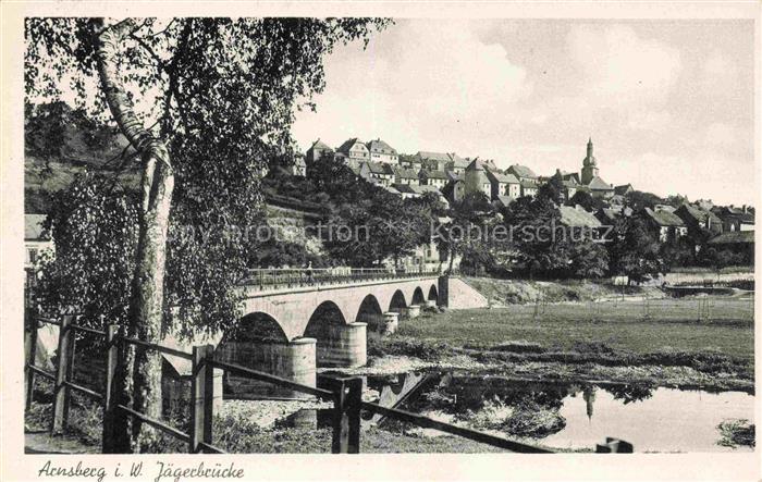 Arnsberg  Westfalen Jaegerbruecke