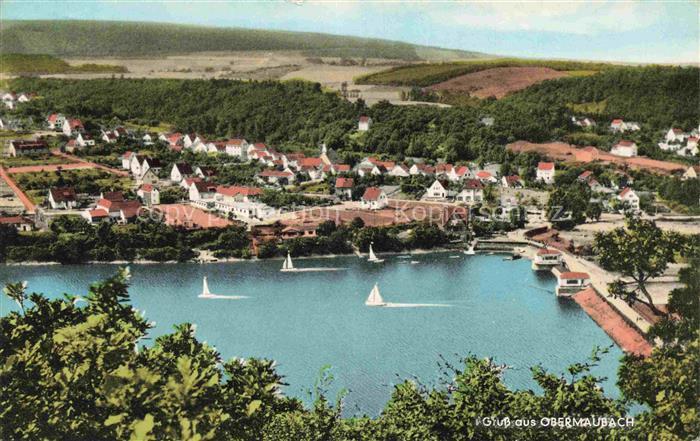 Obermaubach Ober-Maubach Kreuzau DueREN NRW Fliegeraufnahme