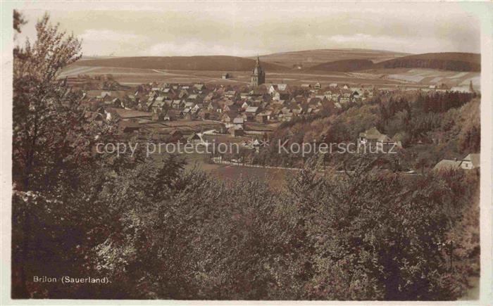 Brilon Hochsauerlandkreis NRW Panorama