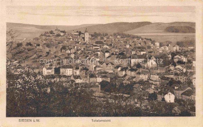 SIEGEN  Westfalen NRW Panorama