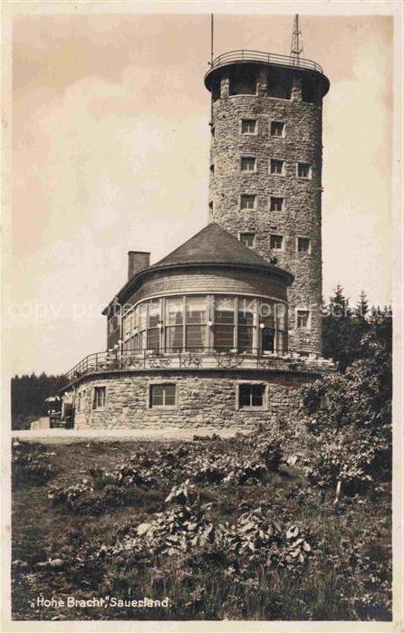 Hohe Bracht Lennestadt NRW mit Aussichtsturm