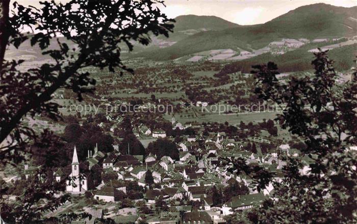 Zell Harmersbach BW Blick vom Sommerberg