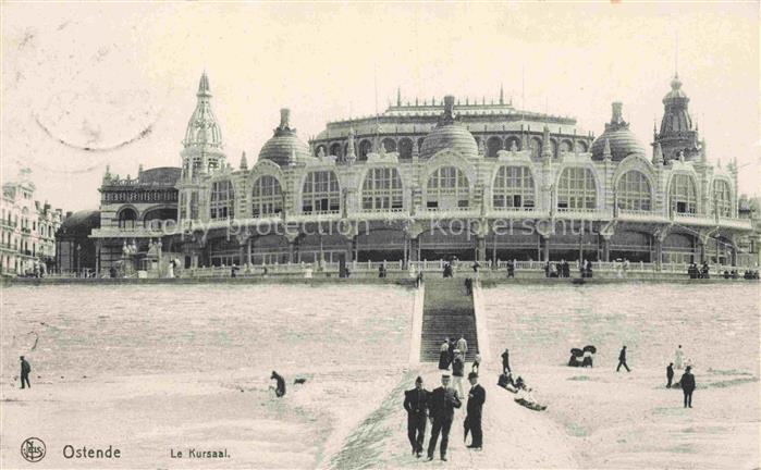 OSTENDE Oostende West-Vlaanderen Belgie Le Kursaal