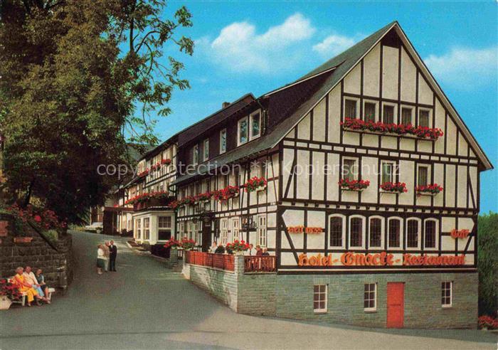 Nordenau Schmallenberg NRW Hotel Gnacke
