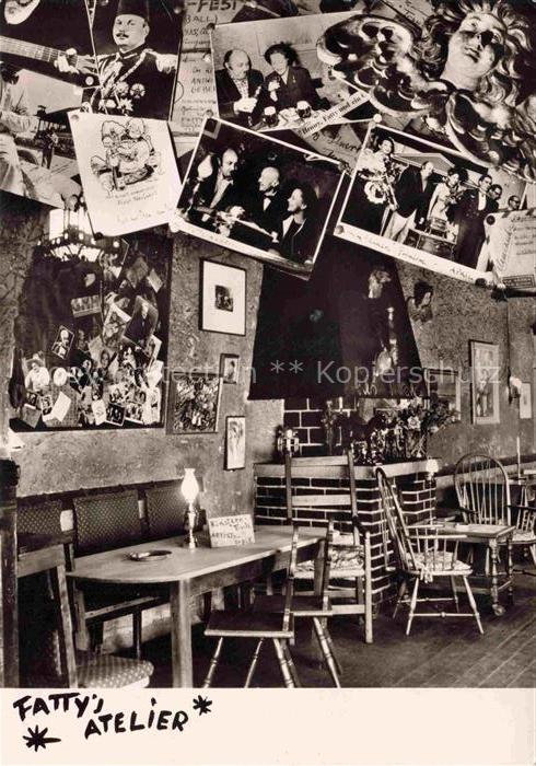 DuessELDORF  CITY Kuenstlerkneipe Fatty's Atelier