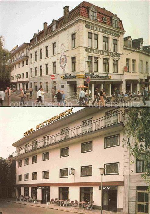 Valkenburg aan de Geul Limburg NL Hotel Botterweck Strassenpartie