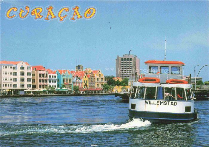 Curacao Willemstad Niederlaendische Antillen Met het pontje naar de overkant Tak